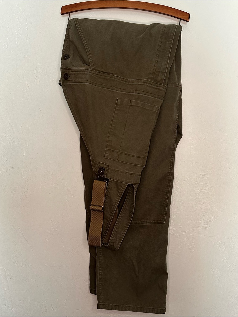 REI Olive Green Overall pants